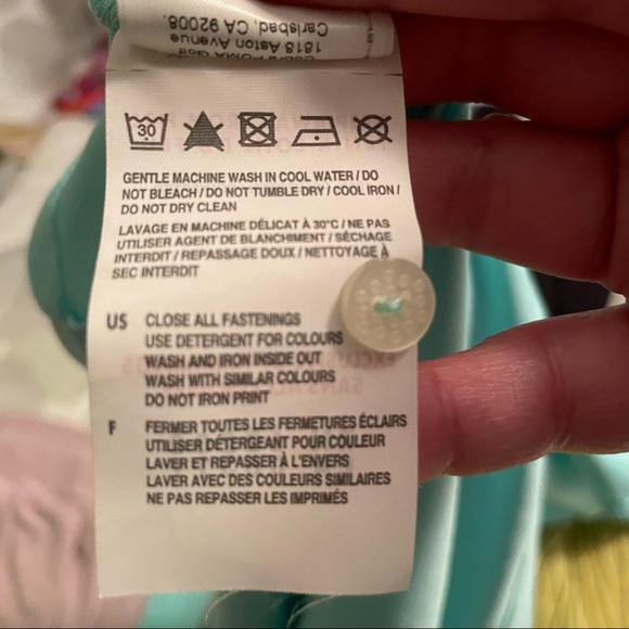 Puma Sport Lifestyle Green w/ Pink Trim Tank Top Size - Medium - Picture 3 of 5